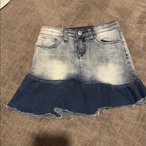 Hudson girls jean skirt